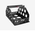Motamec Std Size Alloy Car Battery Tray Aluminium Box Holder Black Powder Coated