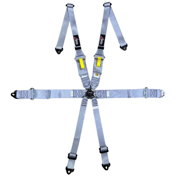 Atech Motorsport Lightweight 6-Point Harness FIA 8853-2016 Hans compatible Alloy adjusters