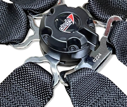 Atech Motorsport Lightweight 6-Point Harness FIA 8853-2016 Hans compatible Alloy adjusters