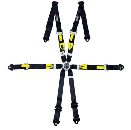 Atech Motorsport Ultra Lightweight 6-Point Harness FIA 8853-2016 Hans Compatible