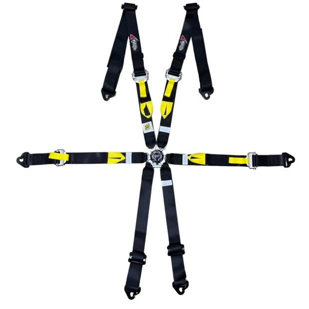 Atech Motorsport Ultra Lightweight 6-Point Harness FIA 8853-2016 Hans Compatible