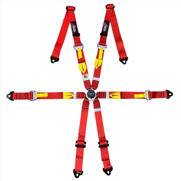 Atech Motorsport Ultra Lightweight 6-Point Harness FIA 8853-2016 Hans Compatible
