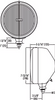 PIAA PR801WE 80 SERIES DRIVE LAMP WITH BULB AND COVER E MARKED