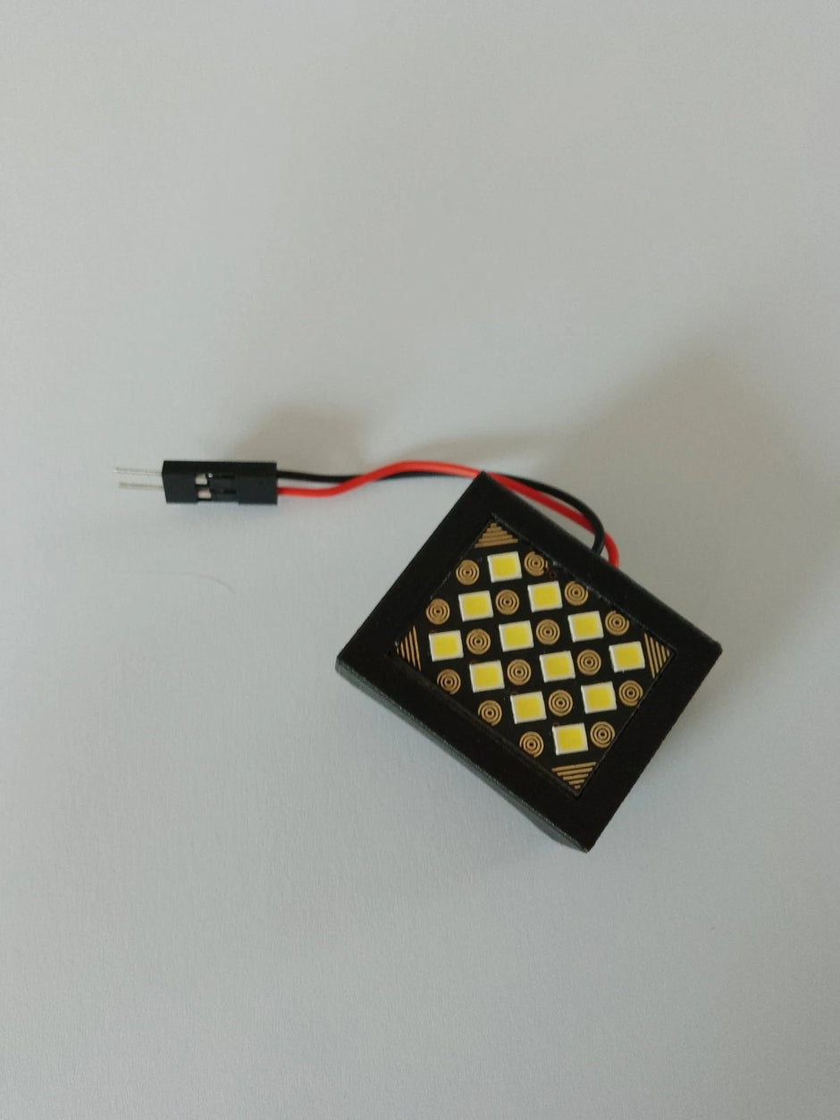 Rally Co driver Navigator 12 LED 38mm 45mm Roll Cage Mounted Or Flat Mounted Interior Light