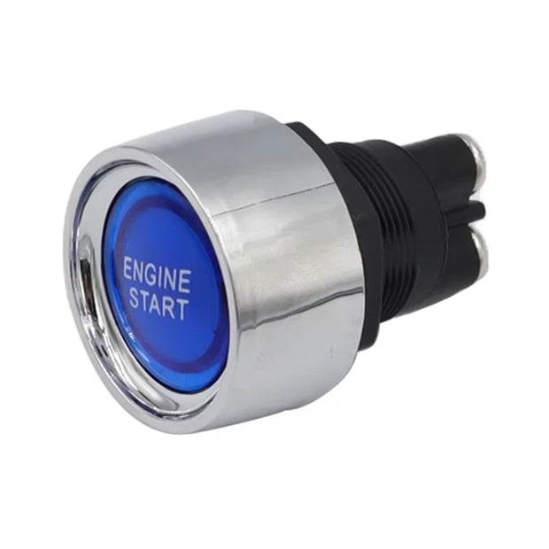 Motorsport illuminated " Blue" Push Button Engine Starter Switch 12v 50amp