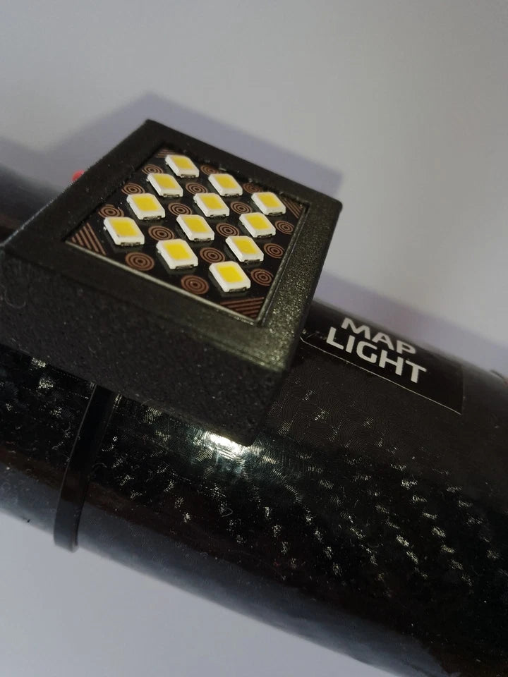 Rally Co driver Navigator 12 LED 38mm 45mm Roll Cage Mounted Or Flat Mounted Interior Light