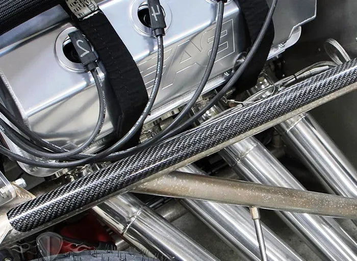 Motamec Carbon Fibre Roll Cage Protector - Roll cage Door Bar Tube Cover